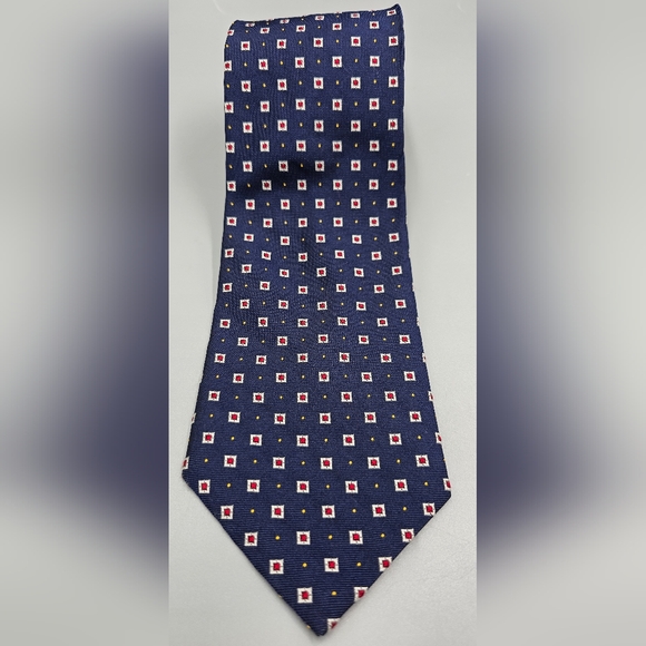 Lauren Ralph Lauren Geometric % Silk Men's Tie - Picture 2 of 5